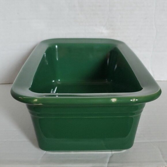 Fiestaware Fiesta CERAMIC Loaf Pan Baking Bakeware Bake Baker Dish Jade Green - Picture 8 of 16